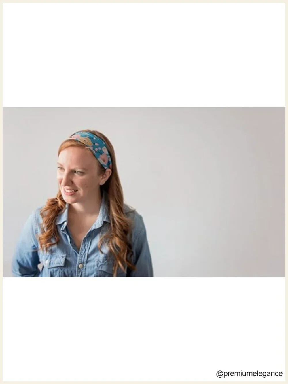 Women's Stretchy Fabric Hair Scarf Headband, Polyester, One Size